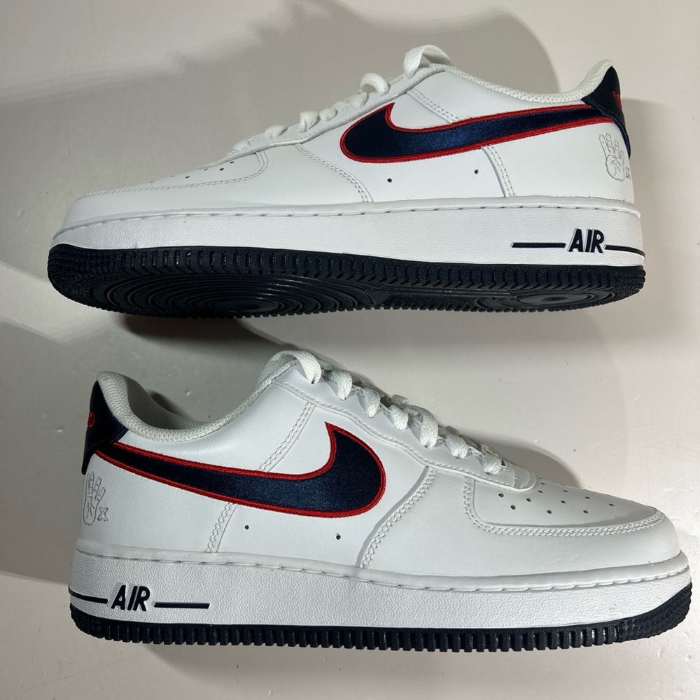 Nike Air Force 1 Low Houston Comets Four Peats Sneakers FJ0710-100 Men Sz 8.5